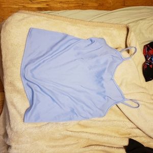 Blue camisole